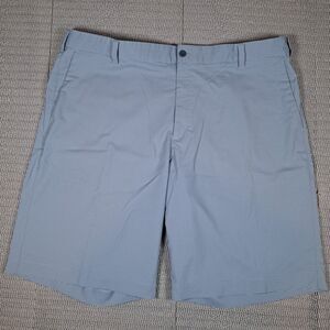 Nike Golf Tour Performance Dri-Fit Blue Micro Striped Shorts Size 40